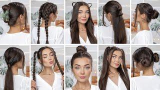 10 EASY HEATLESS BACK TO SCHOOL HAIRSTYLES