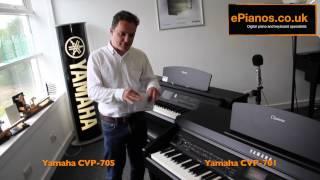 Yamaha Clavinova CVP-701 v CVP-705 comparison - What piano should I buy?