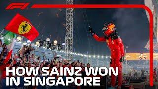 Carlos Sainzs Marina Bay Masterclass  2023 Singapore Grand Prix