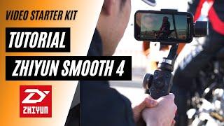 How To Use Zhiyun Smooth 4 For Beginners