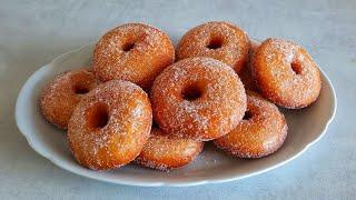 طرز تهیه دونات خانگی Easy Donut How To Make Einfacher Donut wie man macht