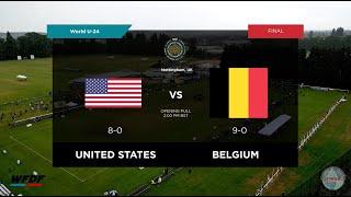 Belgium vs. United States  Open Final  2023 U-24 World Championships