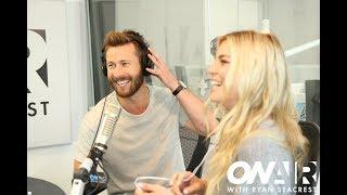 Ryan Shows Off Best Wingman Moves When Glen Powell Visits   On Air with Ryan Seacrest