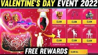 FREE FIRE VALENTINE DAY EVENT  VALENTINE DAY EVENT IN FREE FIRE  HOW TO GET LOVE EMOTE 