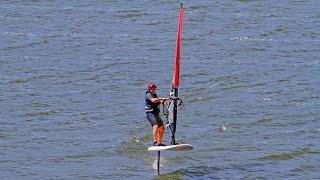 LOPEZ LAKE WIND FOILING AUGUST 2019