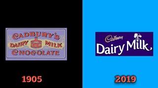 Evolution of cadburys diary milk logo history Bns Studio