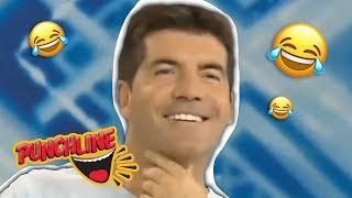 SIMON COWELL Cant STOP Laughing FUNNIEST X Factor Auditions EVER