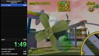 Super Monkey Ball 2 Beginner Speedrun 629