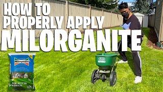 MILORGANITE how to apply EASY Step by step guide  Measure your lawn without measuring your lawn