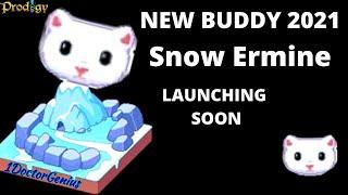 Prodigy Math Leaks  NEW BUDDY 2021 SNOW ERMINE LAUNCHING SOON Snow Emrine Sneak Peak