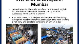 Mumbai A case study of a city in LIC  Urban issues and challenges  AQA GCSE Geography