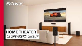 Sony  5.1.2ch Home Theater CS Speakers Lineup