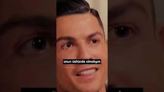 Ronaldo Messi hakkında konuşuyor