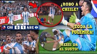 AGÓNICA y POLÉMICA VICTORIA de ARGENTINA vs CHILE 0-1 YA ESTÁN en 8vos - MESSI da el SUSTO ¡RESUMEN