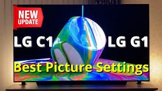 Best TV Picture Settings - LG C1 and G1 OLED Picture Setup