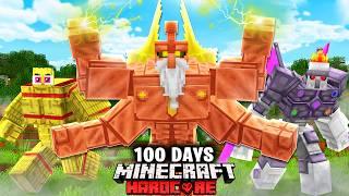 i survived 100 days as a Titan Copper Golem in hardcore minecraft.. here’s what happened