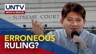 Atty. Gadon to file impeachment complaint vs. Supreme Court justices for perjury ruling