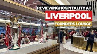 Liverpool hospitality review  Founders Lounge  The Padded Seat