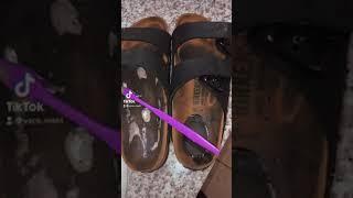 #tiktok Birkenstock Cleaning 