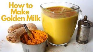 It Tastes Too Good to be This Healthy  GoldenTurmeric Milk Recipe