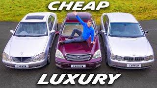 £1000 S-Class v 7 Series v Lexus LS - the best cheap car?