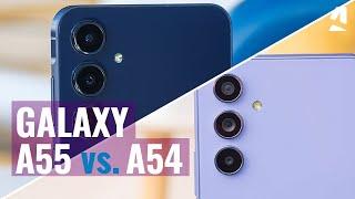 Samsung Galaxy A55 vs Galaxy A54 More differences than expected