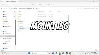 Cara Mount & Unmount File ISO di Windows