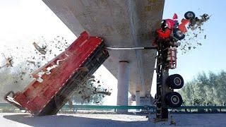 Dangerous IDIOTS Truck & Car Driving Skills In The World  Heavy Truck Fails  Bad Day VS Truck