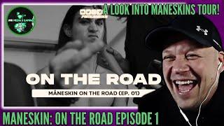 MANESKIN On The Road Episode 1  Documentary Series  Reaction   UK 