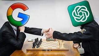 Google vs. ChatGPT INSANE CHESS