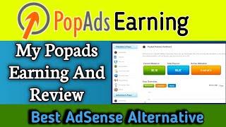 My PopAds Earning Proof PopAds.net Review Hunzii Tech