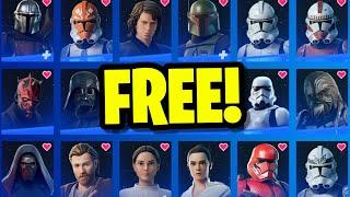 How to Get Any Star Wars Skin for FREE in Fortnite