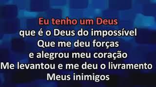 Marcelo Aguiar - Esse é o Meu Deus - Playback - Karaoke