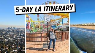 5-DAY LOS ANGELES ITINERARY  How to Spend 5 Days in LA California