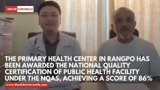 PHC Rangpo has been awarded the National Quality Certification of Public Health Facility