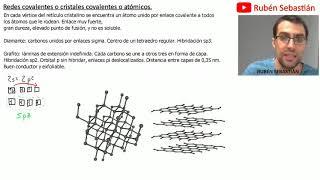 Redes covalentes o cristales covalentes