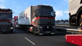 FAHREN als NORMALER SPIELER in CALAIS DUISBURG Road  TruckersMP Game Moderator