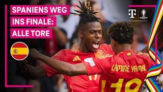 Spaniens Weg ins EM-Finale Alle Tore der Spanier  UEFA EURO 2024  MAGENTA TV