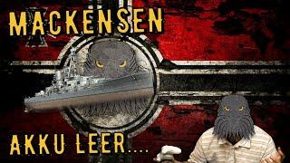 World of Warships Legends - MACKENSEN - Tier 5 - Akku leer.... deutsch gameplay