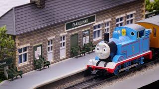 The process of making the diorama of Ffarquhar Station  thomas and friends  N-scale