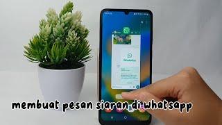 Cara Membuat Pesan Siaran Di Whatsapp