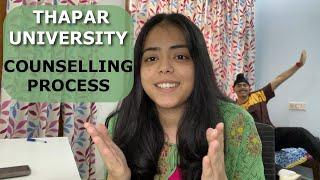 Thapar Counselling Process  Thapar University  Branches & Admission Process