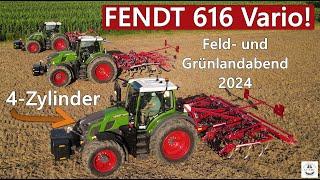 Der NEUE FENDT 616 Vario 4-Zylinder Motor mit 5 Litern Hubraum  Feld- und Grünlandabend 2024