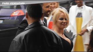 Pamela ANDERSON with BF Adil RAMI attend UNFP Paris Gala 19 may 2019  mai