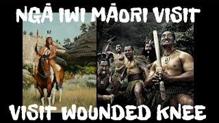 NGĀ IWI MĀORI VISIT WOUNDED KNEE - credit RisingVoicesChannel