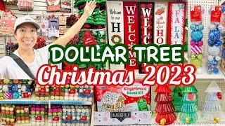 DOLLAR TREE CHRISTMAS 2023  DOLLAR TREE CHRISTMAS SHOP WITH ME 2023