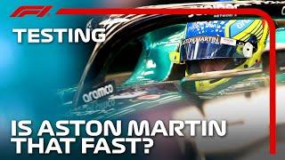How Fast Is Aston Martins AMR23?  F1 Pre-Season Testing