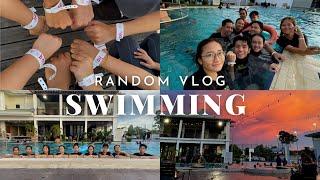 Random Vlog   Swimming‍️ #AVLOG