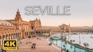 Seville Spain   4K Drone Footage
