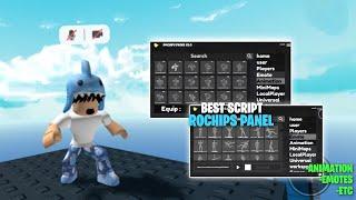 ROCHIPS PANEL V5 SCRIPT ROBLOX SHOWCASE ANIMATIONEMOTESTELEPORT AND MORE  ARCEUS X